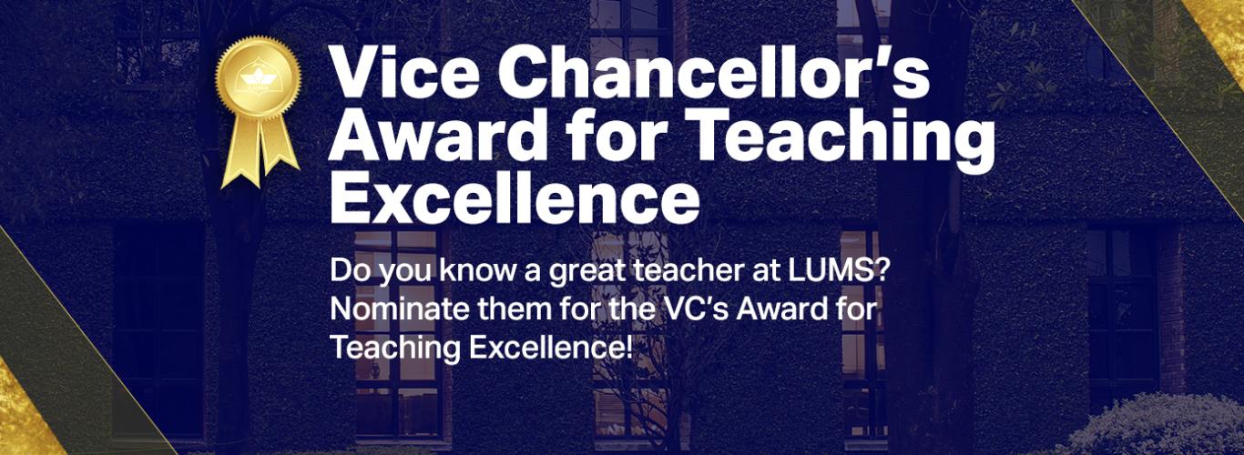 VC Teaching Award