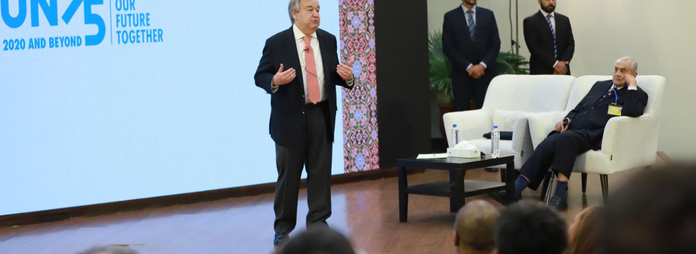 UN Secretary-General António Guterres Visits LUMS on Historic Tour to Pakistan