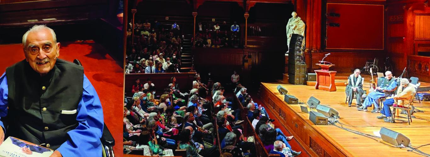 Syed Babar Ali Speaks at Harvard University’s Event, ‘75 Years of Azadi’