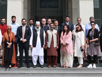 NEPRA Chairman and its CSR Award Winners Visit LUMS