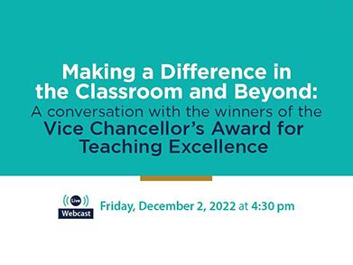 Making a Difference in the Classroom and Beyond: A conversation with the winners of LUMS Vice Chancellor’s Award for Teaching Excellence