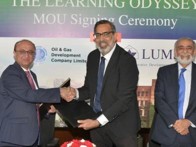 MoU Signed Between OGDCL and LUMS