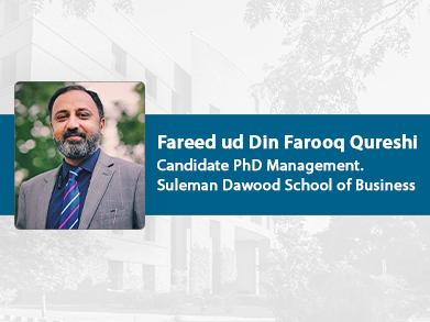 Public Defence of PhD Management Dissertation - Fareed ud Din Farooq Qureshi