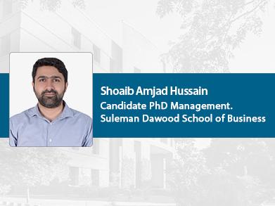 Public Defence of PhD Management Dissertation - Shoaib Amjad Hussain