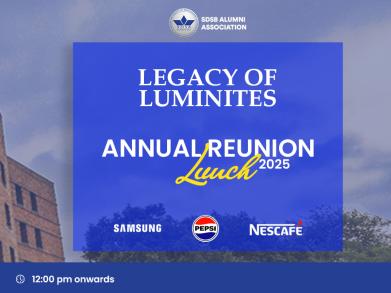 Join Us at the SDSB Annual Reunion Lunch 2025! 